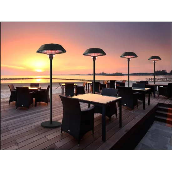 electric patio umbrella heater Hanging Heater,Electric Three Heat Settings Quick Installation Patio Heater Outdoor for Balconies Courtyards Garages Terraces and Restaurants, 1500w : Patio, Lawn & Garden Product Descriptions Outdoor heater Hanging Heater Umbrella Heater Electric