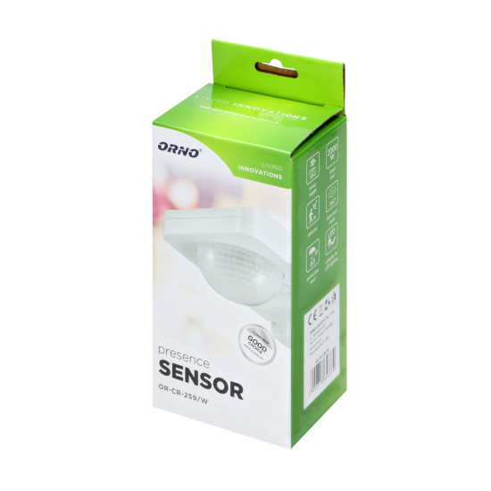 ORNO motion sensor 2000W, 360°, OR-CR-259/W