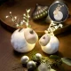 Christmas LED light decoration Concrete Deer small, 524093