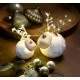 Christmas LED light decoration Concrete Deer small, 524093
