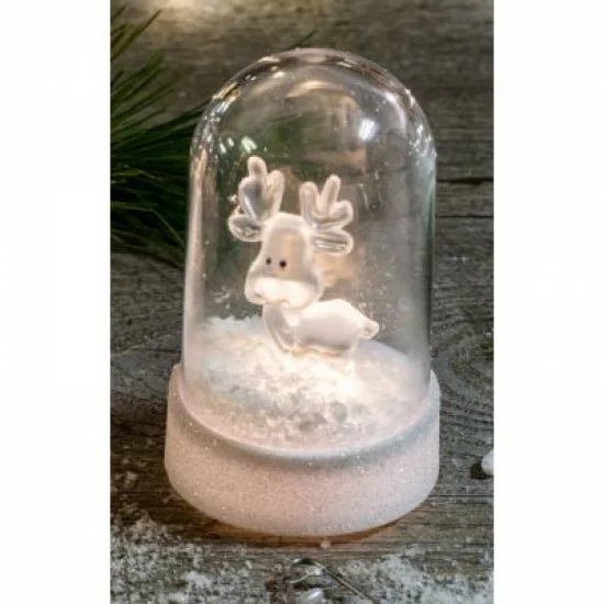 Christmas LED Acrylic Deer, with 6h Timer, 524741