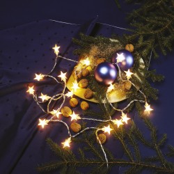 Christmas LED - Light Chain with Stars 592627 (4.9 m)