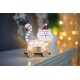 Christmas LED Wooden Cat standing, 524192
