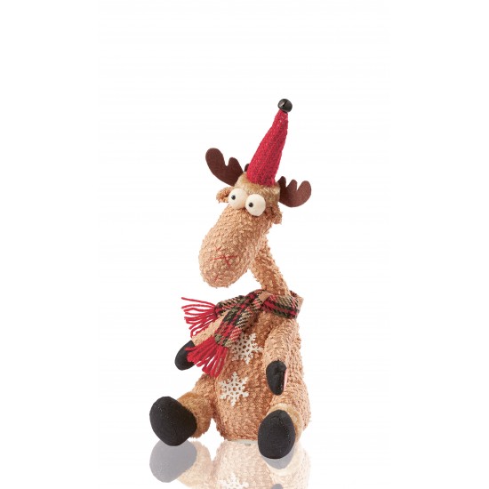 Christmas Singing Deer moves neck and head to the music , 521900