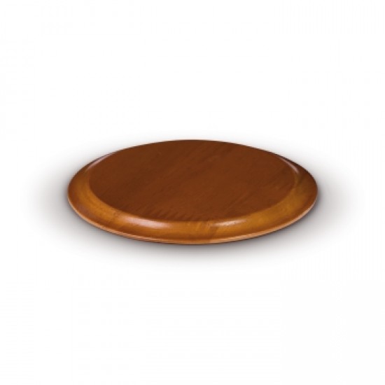 FANTON wooden base, walnut, ø120mm, F84046