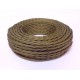 FANTON silk braided wire, brown