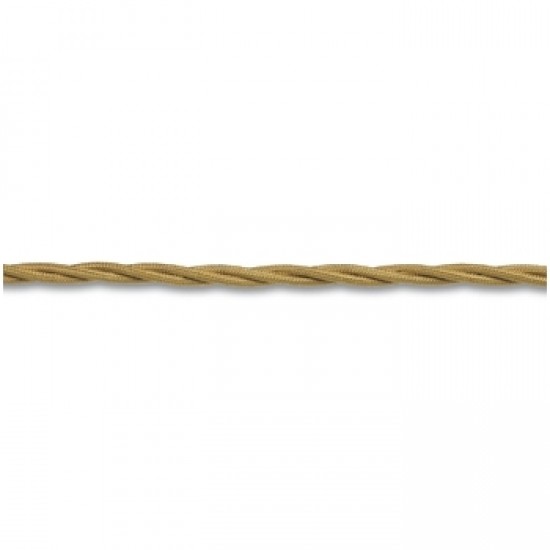 FANTON silk braided wire, gold