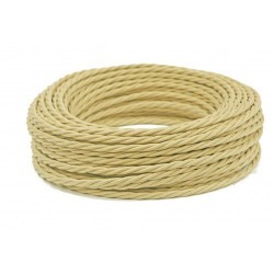 FANTON silk braided wire, ivory