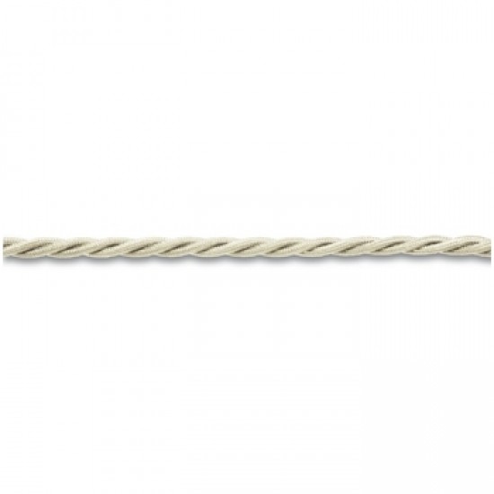 FANTON silk braided wire, ivory