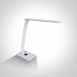 ONE LIGHT LED настольная лампа с 7- ступенчатой регулировкой яркости и USB, 61068/C
