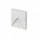 RENDL LED recessed stairs light, terazzo decor 3W, 3000K, 220lm CRISPI, R13094
