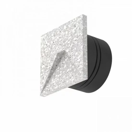 RENDL LED recessed stairs light, terazzo decor 3W, 3000K, 220lm CRISPI, R13094