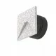 RENDL LED recessed stairs light, terazzo decor 3W, 3000K, 220lm CRISPI, R13094