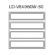 GTV recessed LED light VERONA 50W, 4000K, 5500lm, LD-VE4060W-50
