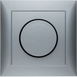 Berker S.1 rotary dimmer with cover plate setting knob, dimmer (set)