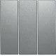 Berker S.1 on/off switch 3-gang (set) Berker S.1 on/off switch 3-gang (set)