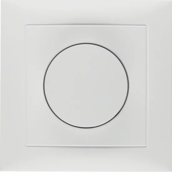 Berker S.1 rotary dimmer with cover plate setting knob, dimmer (set)