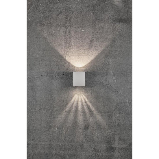 Nordlux outdoor wall LED lamp Canto Kubi 2, 49711001