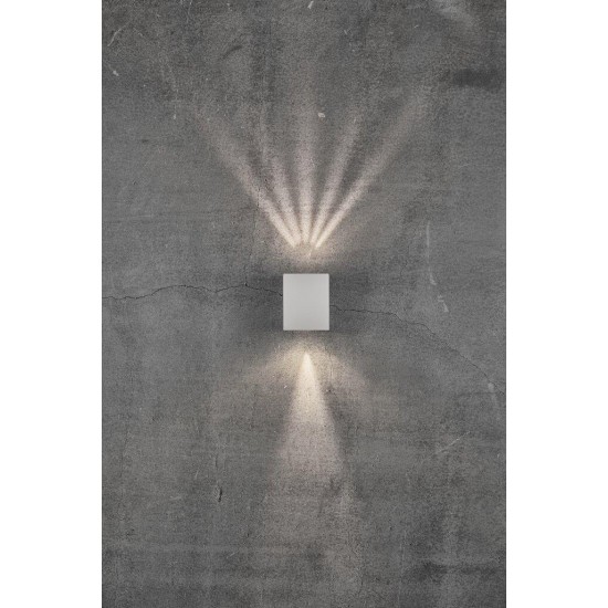 Nordlux outdoor wall LED lamp Canto Kubi 2, 49711001