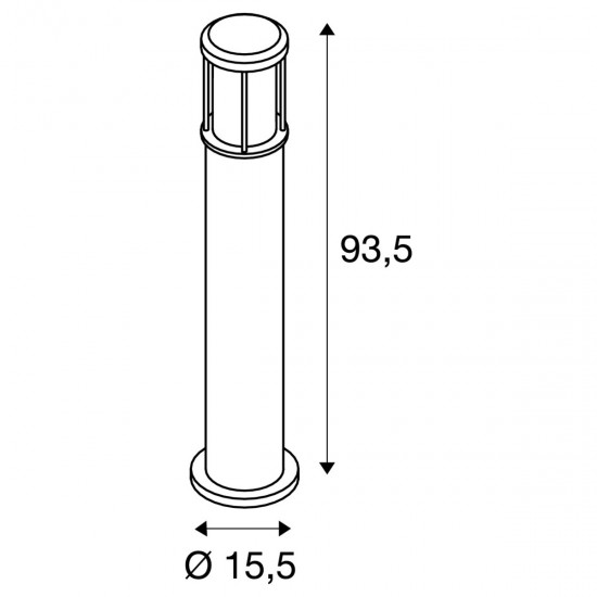 SLV garden luminaire OTOS GLAS, 230465