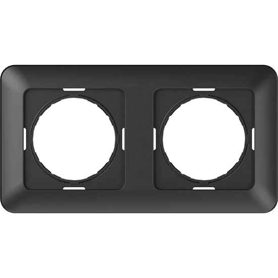 Vilma 2-gang frame, R02an