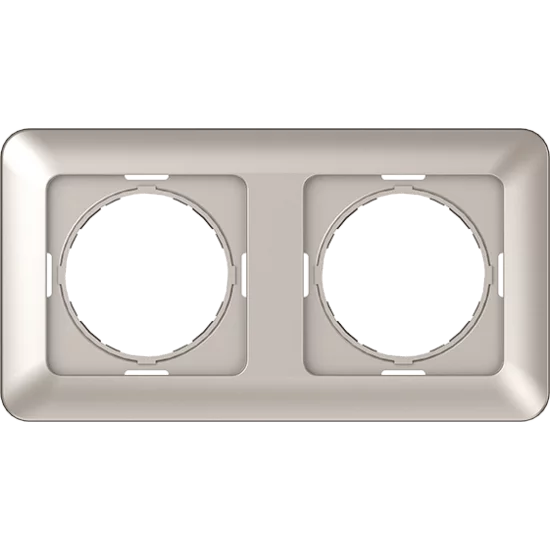 Vilma 2-gang frame, R02ch Vilma 2-gang frame, R02ch