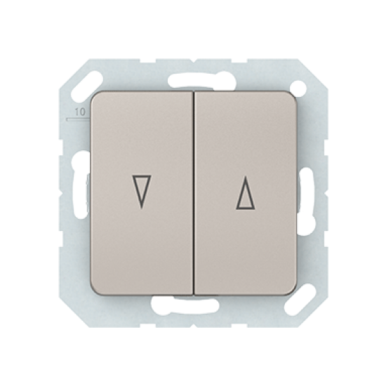 Vilma roller blind push buttons insert, P410-020-02ch