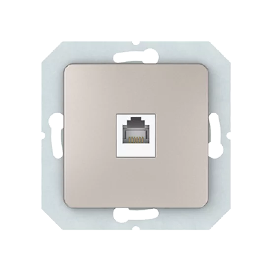 Vilma telephone socket (1XRJ11), TLRJ11-131-02ch Vilma telephone socket (1XRJ11), TLRJ11-131-02ch