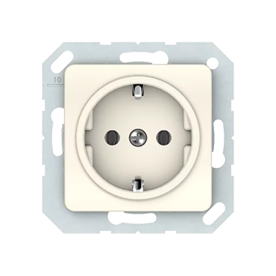 Vilma socket with earthing 16A/205V, RP16-002-02iv Vilma socket with earthing 16A/205V, RP16-002-02iv