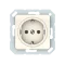 Vilma socket with earthing 16A/205V, RP16-002-02iv