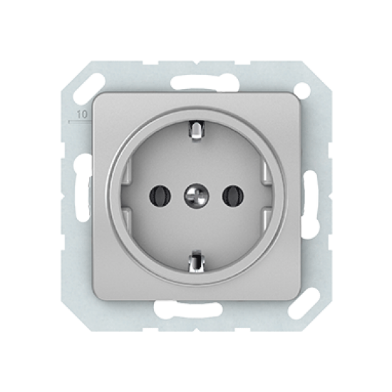 Vilma socket with earthing 16A/205V, RP16-002-02mt