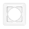 Vilma 1-gang frame, R01ww