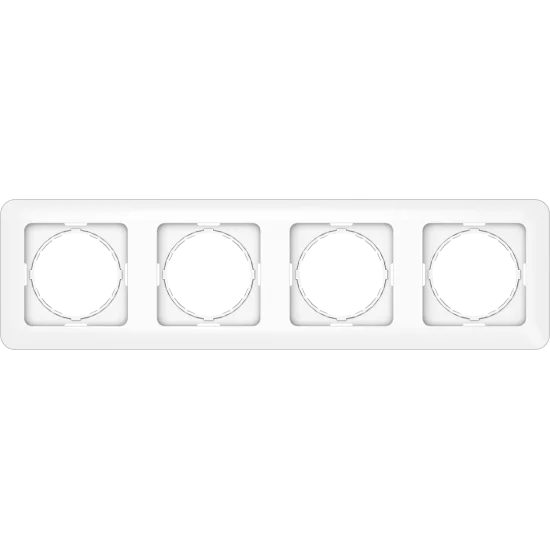 Vilma 4-gang frame, R04ww Vilma 4-gang frame, R04ww