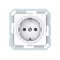 Vilma socket with earthing 16A/205V, RP16-002-02ww