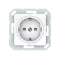 Vilma socket with earthing with child protection16A/205V, RP16-002-22ww
