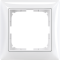 ABB Cover frame with decorative styling frame 1gang frame, white, Basic55, 2511-94-507