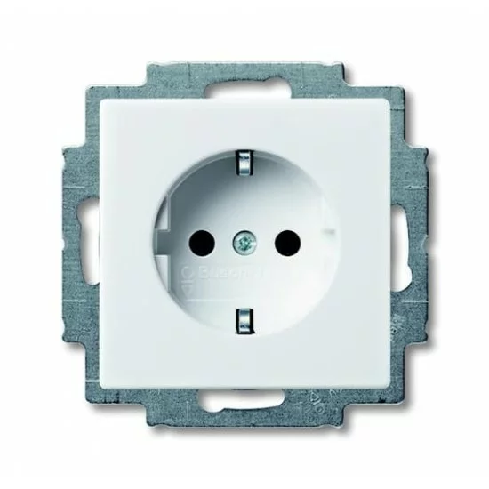 ABB SCHUKO® socket outlet, white Basic55 20 EUC-94-507