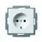 ABB SCHUKO® socket outlet, white Basic55 20 EUC-94-507