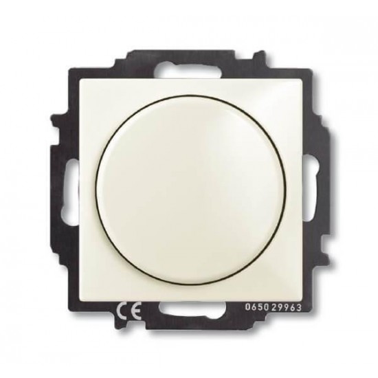 ABB Busch-Dimmer® with cover plate, 60-400W, Ivory Basic55 2251 UCGL-92-507