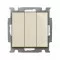 ABB Switch with rocker 3gang 1way, SP, ivory Basic55 106/3/1 UC-92-507