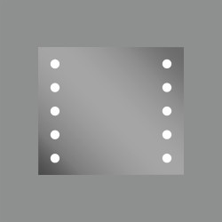 ACB Iluminacion зеркало с диодной подсветкой HOLLYWOOD 16/3805-80