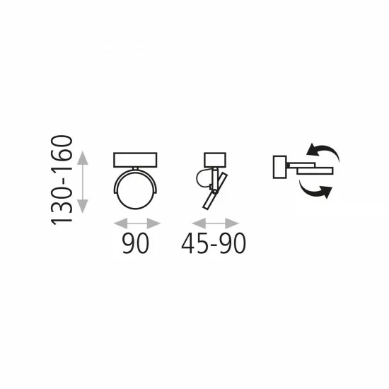ACB Iluminacion wall LED light Sara 4R487B1C ACB Iluminacion wall LED light Sara 4R487B1C
