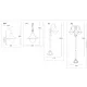 INTEC LIGHT outdoor wall light PAVIA, 1xE27x60W, IP44, LANT-PAVIA-AP1 INTEC LIGHT outdoor wall light PAVIA, 1xE27x60W, IP44, LANT-PAVIA-AP1