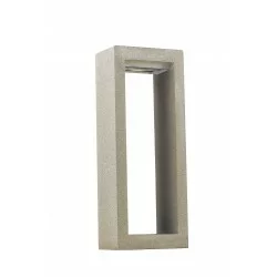 INTEC LIGHT free-standing concrete light, garden luminaire MASAI 1xR7Sx7W, IP65, I-MASAI-P1