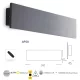 INTEC LIGHT outdoor concrete wall light PARKER, LED, 16.9W, 4000K, 1000lm, LED-PARKER-AP50 GR INTEC LIGHT outdoor concrete wall light PARKER, LED, 16.9W, 4000K, 1000lm, LED-PARKER-AP50 GR