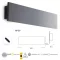 INTEC LIGHT outdoor concrete wall light PARKER, LED, 8.6W, 4000K, 512lm, LED-PARKER-AP30 GR