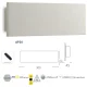 INTEC LIGHT outdoor concrete wall light PARKER, LED, 8W, 4000K, 400lm, LED-PARKER-AP30 INTEC LIGHT outdoor concrete wall light PARKER, LED, 8W, 4000K, 400lm, LED-PARKER-AP30