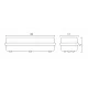GTV Surface Emergency fixture LED, 3W, 6400K, 3h, IP65, LD-SAHER3-DUO GTV Surface Emergency fixture LED, 3W, 6400K, 3h, IP65, LD-SAHER3-DUO