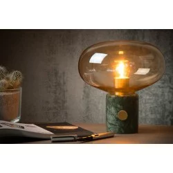 LUCIDE marble table lamp CHARLIZE, 1xE27x40W, 03520/01/62