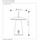 LUCIDE outdoor table lamp LA DONNA, LED, 2W, 2700K, 263lm, 3 StepDim, 27500/02/29